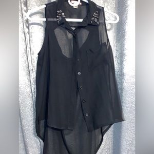 Women’s black blouse